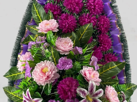 Искусственный венок «6в экс» — фото товара