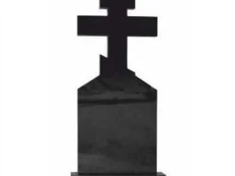 Гранитный вертикальный памятник «№15» — фото товара