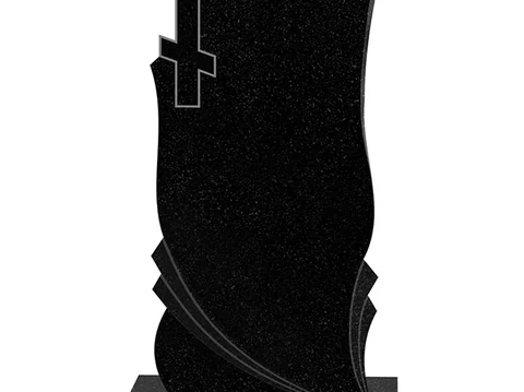 Гранитный вертикальный памятник «№44» — фото товара