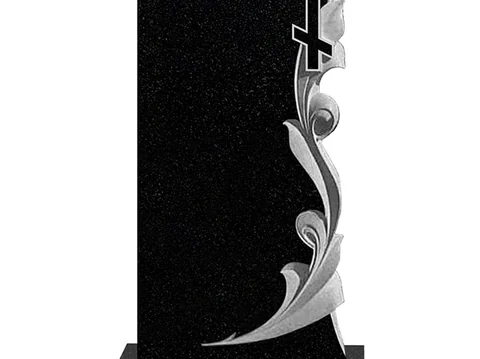 Гранитный вертикальный памятник «№45» — фото товара