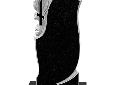 Гранитный вертикальный памятник «№46» — фото товара