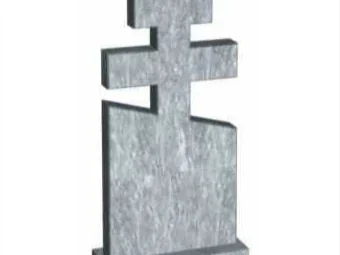 Мраморный крест «№4» — фото товара