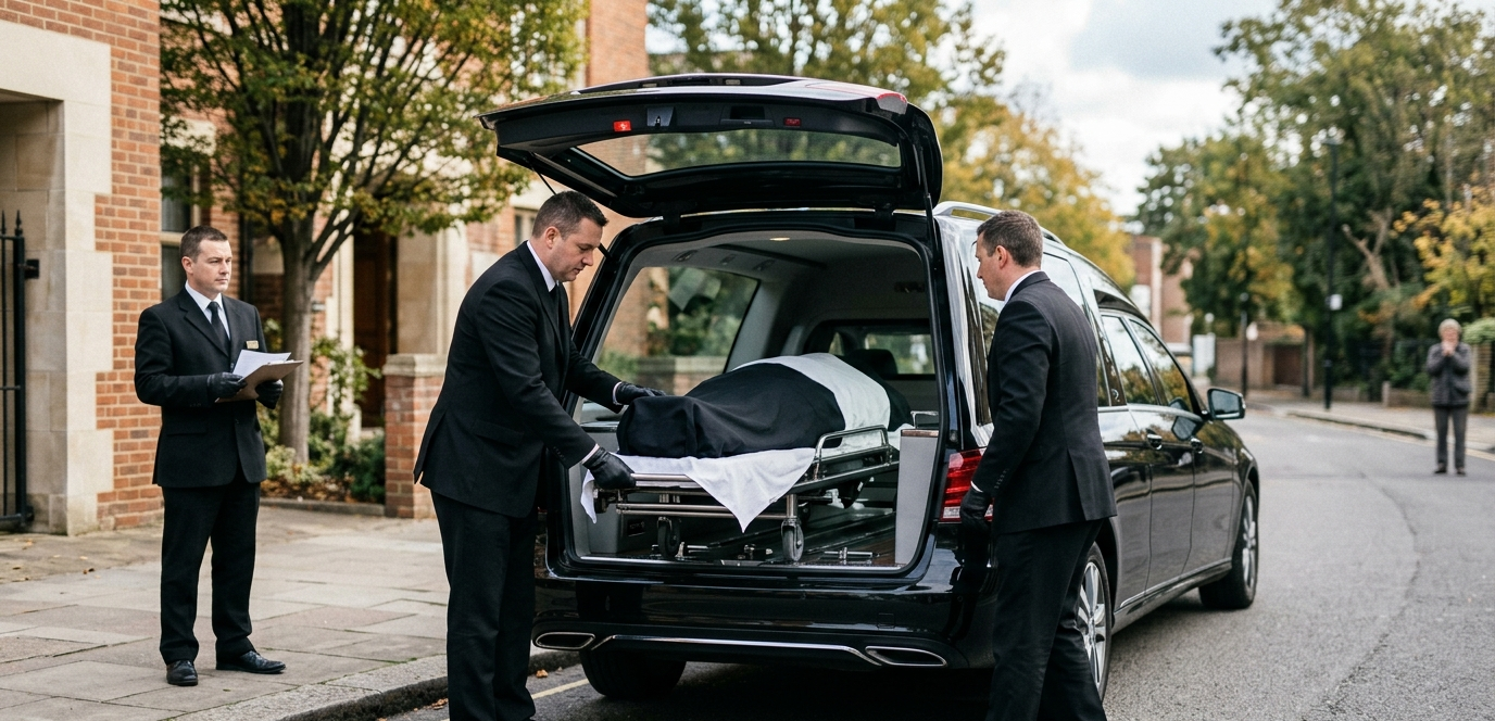 Cотрудники обеспечивают бережную и деликатную погрузку человека в каталафк